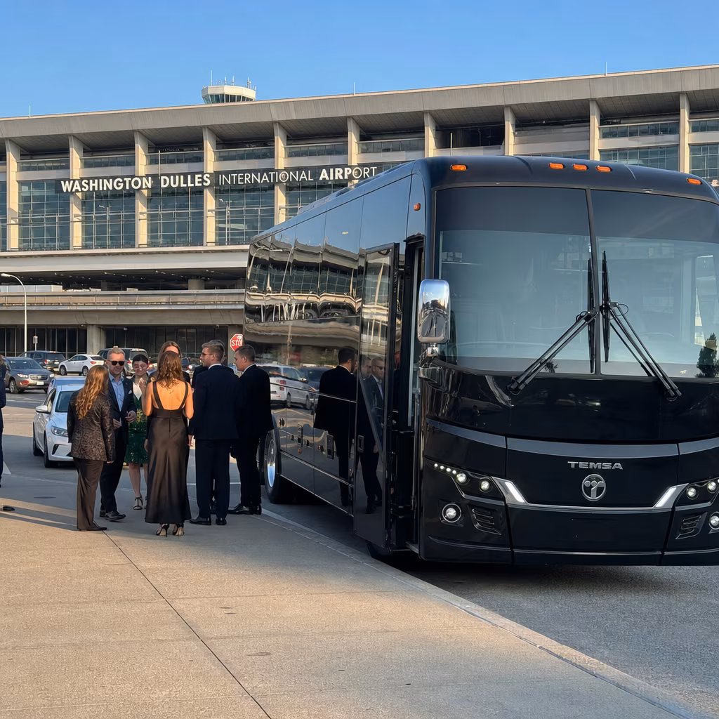 Rent a Bus to Washington Dulles International Airport (IAD)
