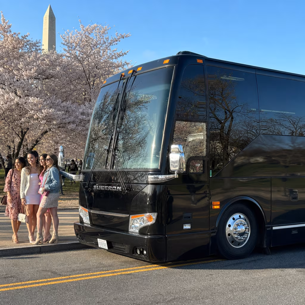 The Complete Guide to Group Bus Transportation for the National Cherry Blossom Festival