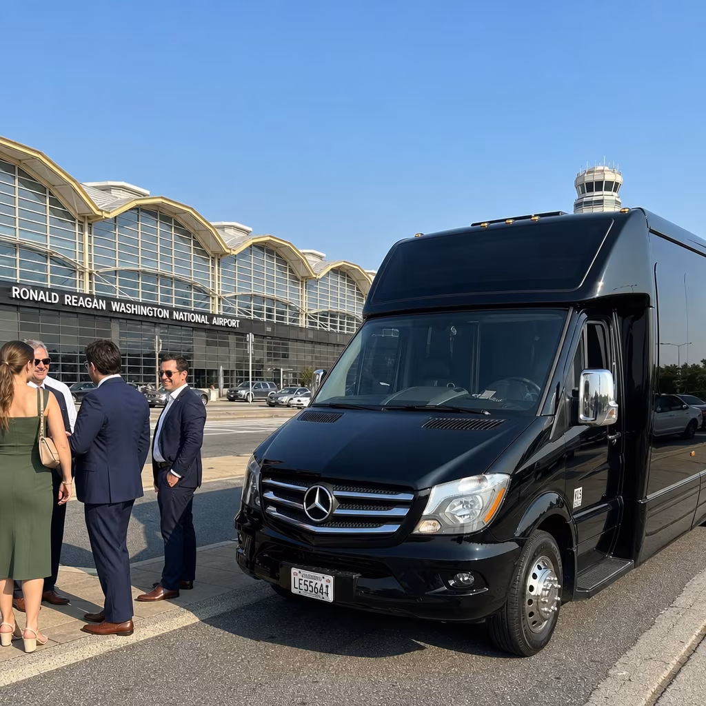 Rent a Bus to Ronald Reagan Washington National Airport (DCA)