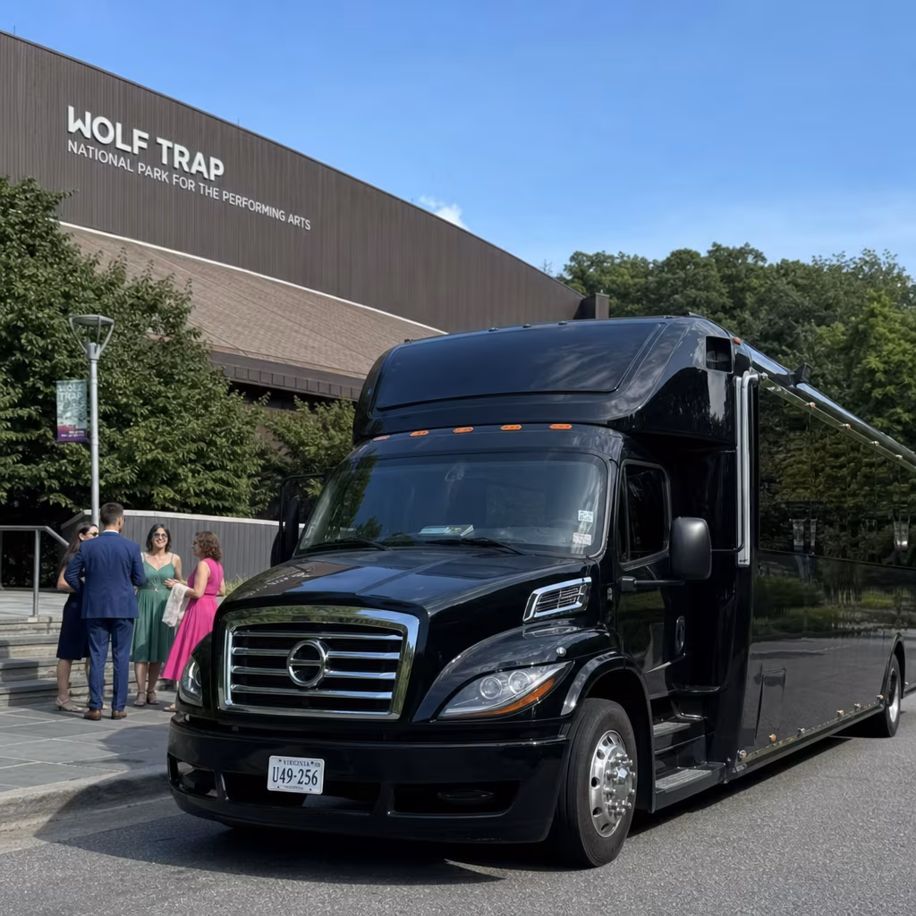 Rent a Bus to Wolf Trap National Park for the Performing Arts