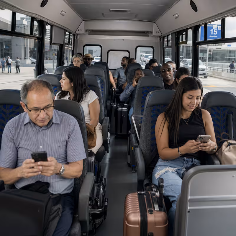 Washington Airport Transportation fleet vehicle