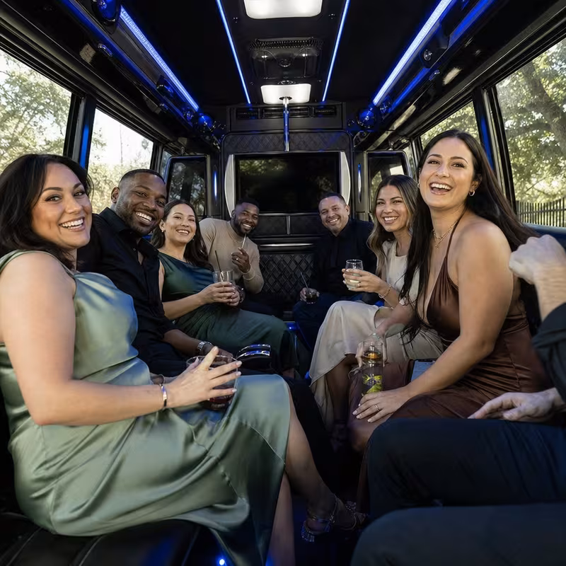Washington Birthday Transportation fleet vehicle