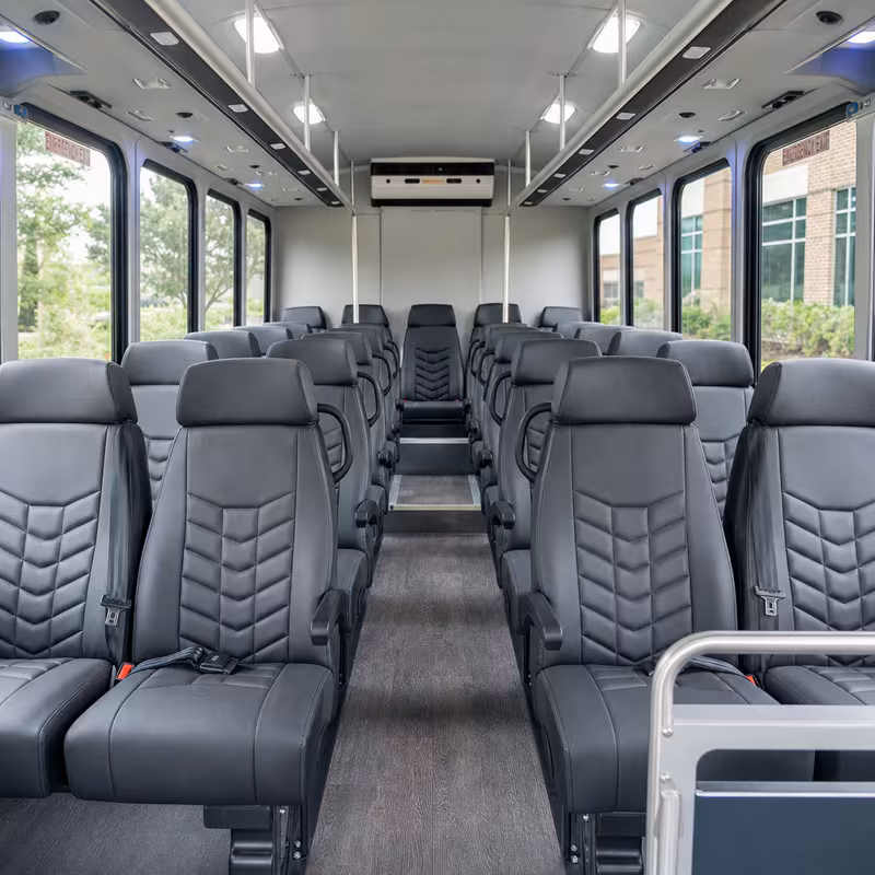 minibus interior