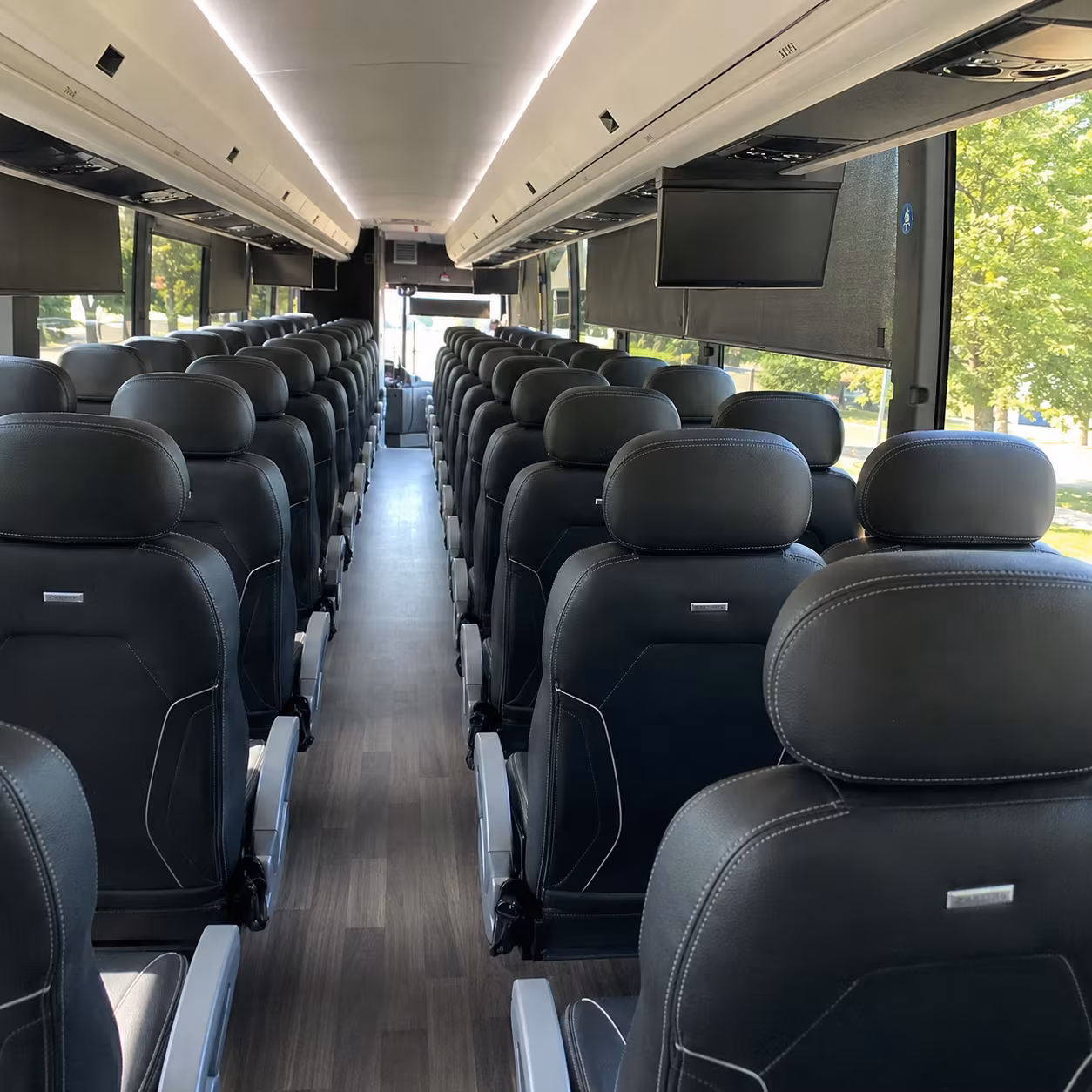 Washington Airport Shuttle & Transportation party bus exterior