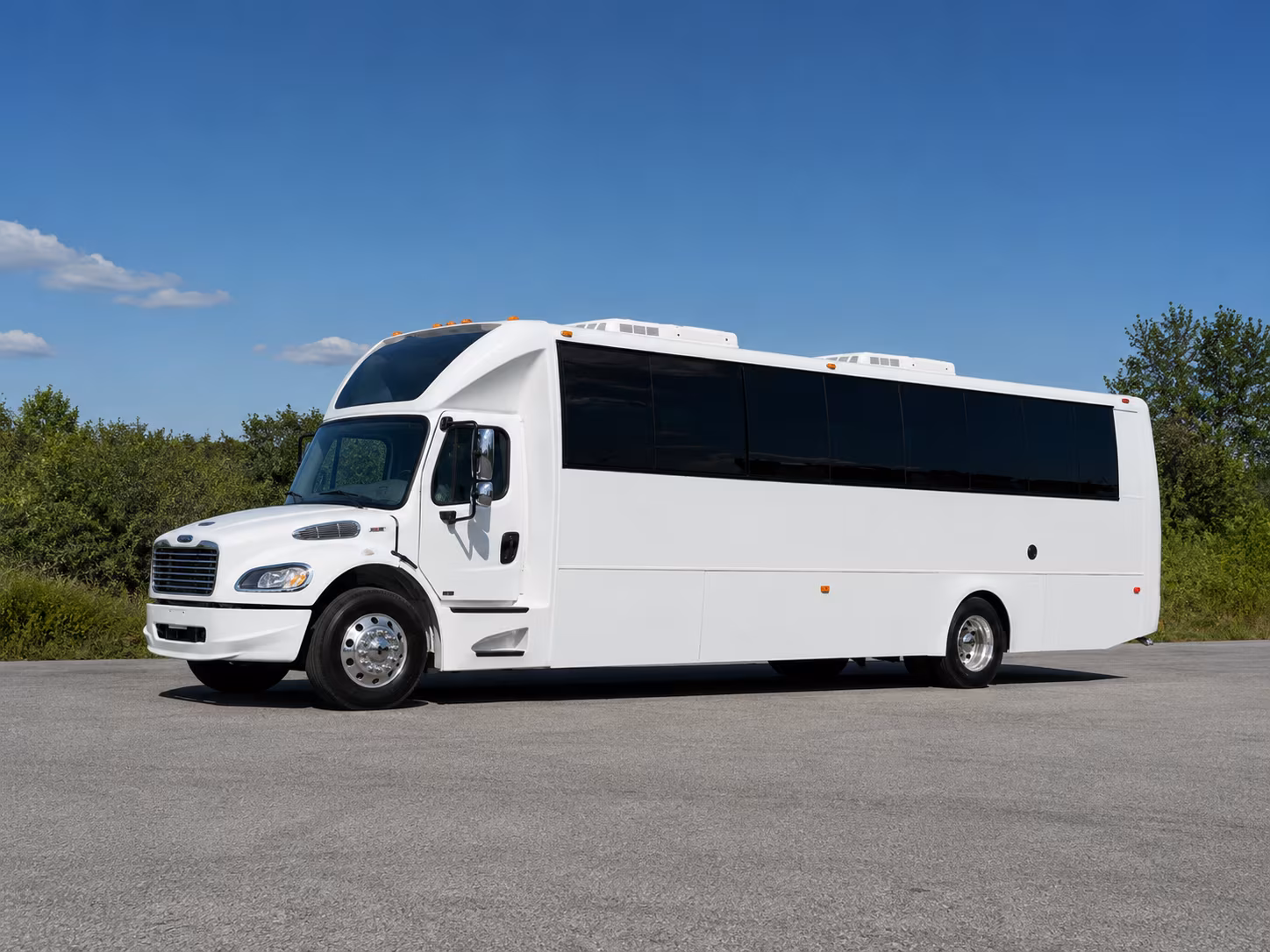 Washington Concert & Music Festival Transportation party bus exterior