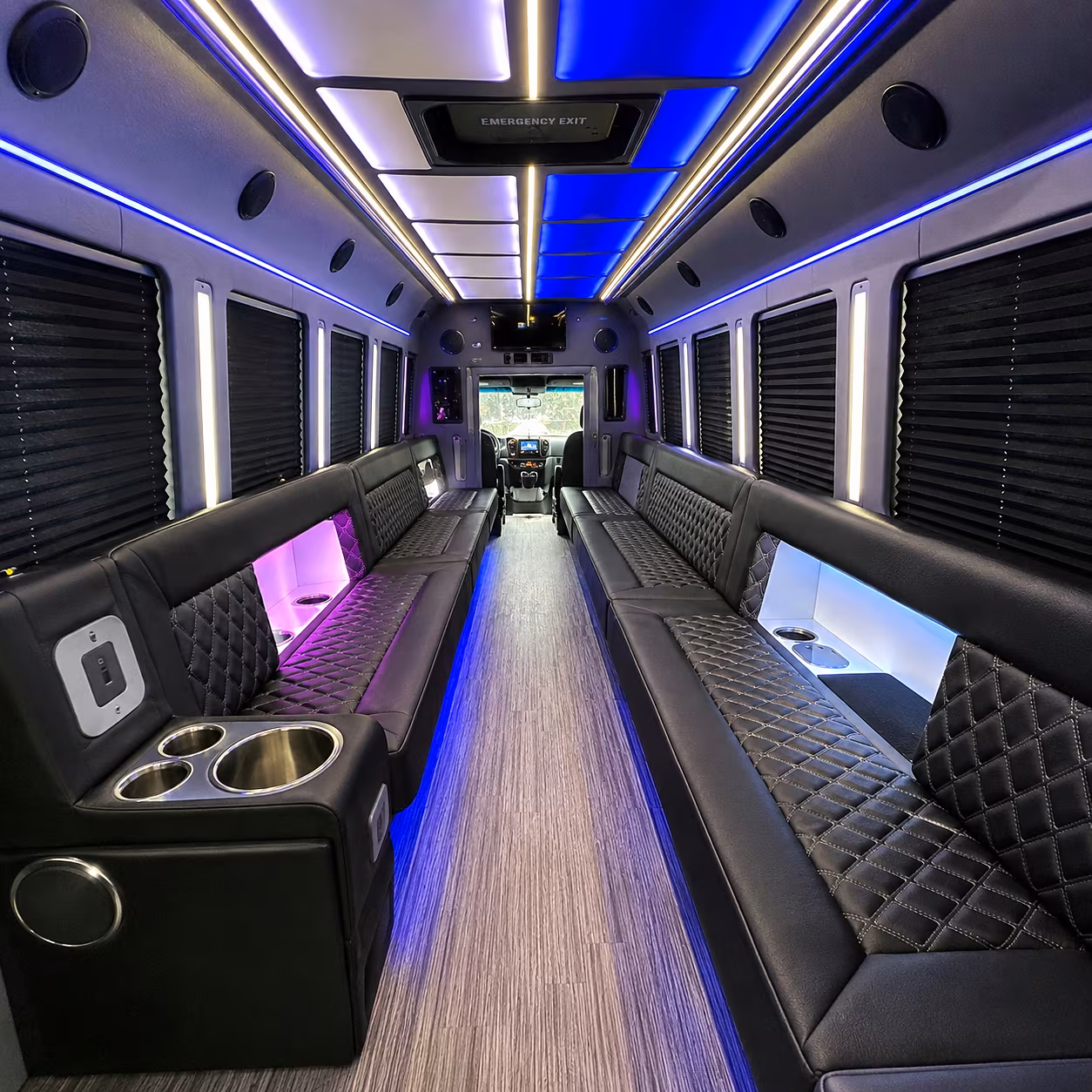 Washington Concert & Music Festival Transportation onboard seating