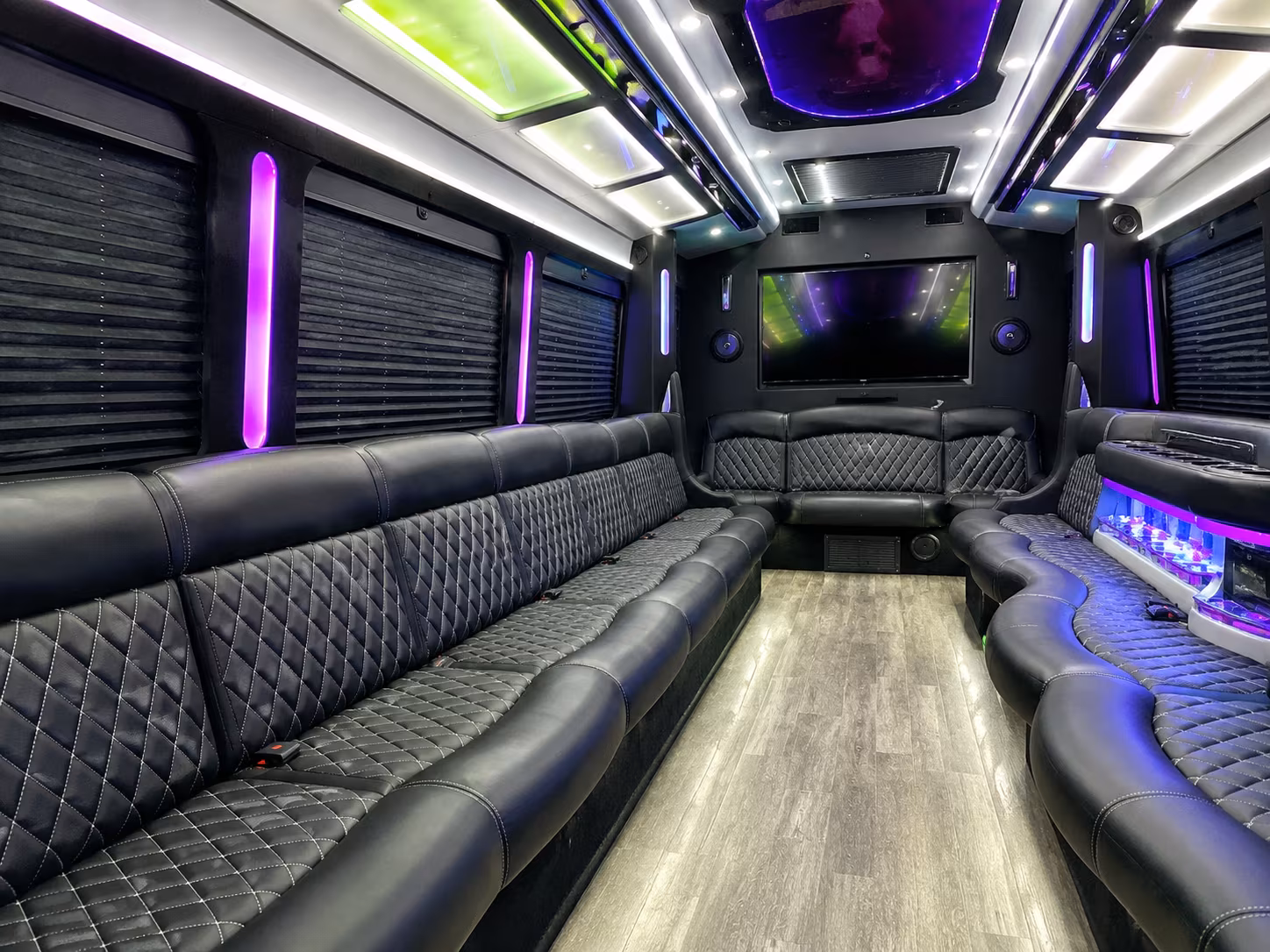 Washington Concert & Music Festival Transportation party bus exterior