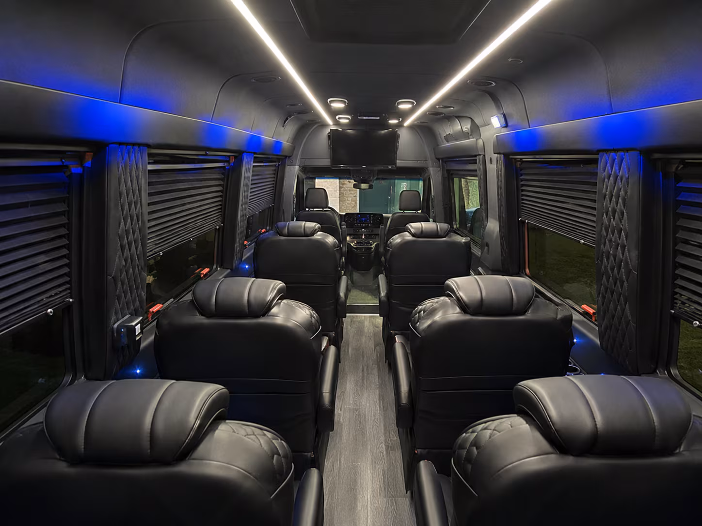 Washington Corporate Transportation party bus exterior