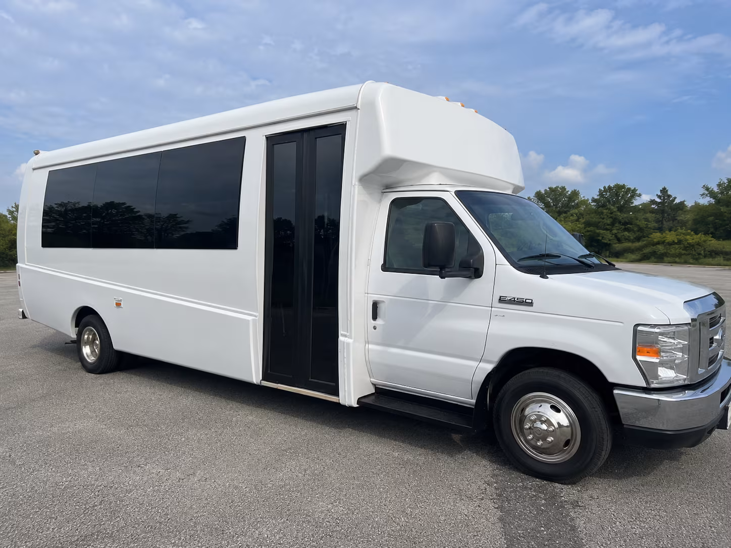 Washington Prom & Homecoming Transportation party bus exterior