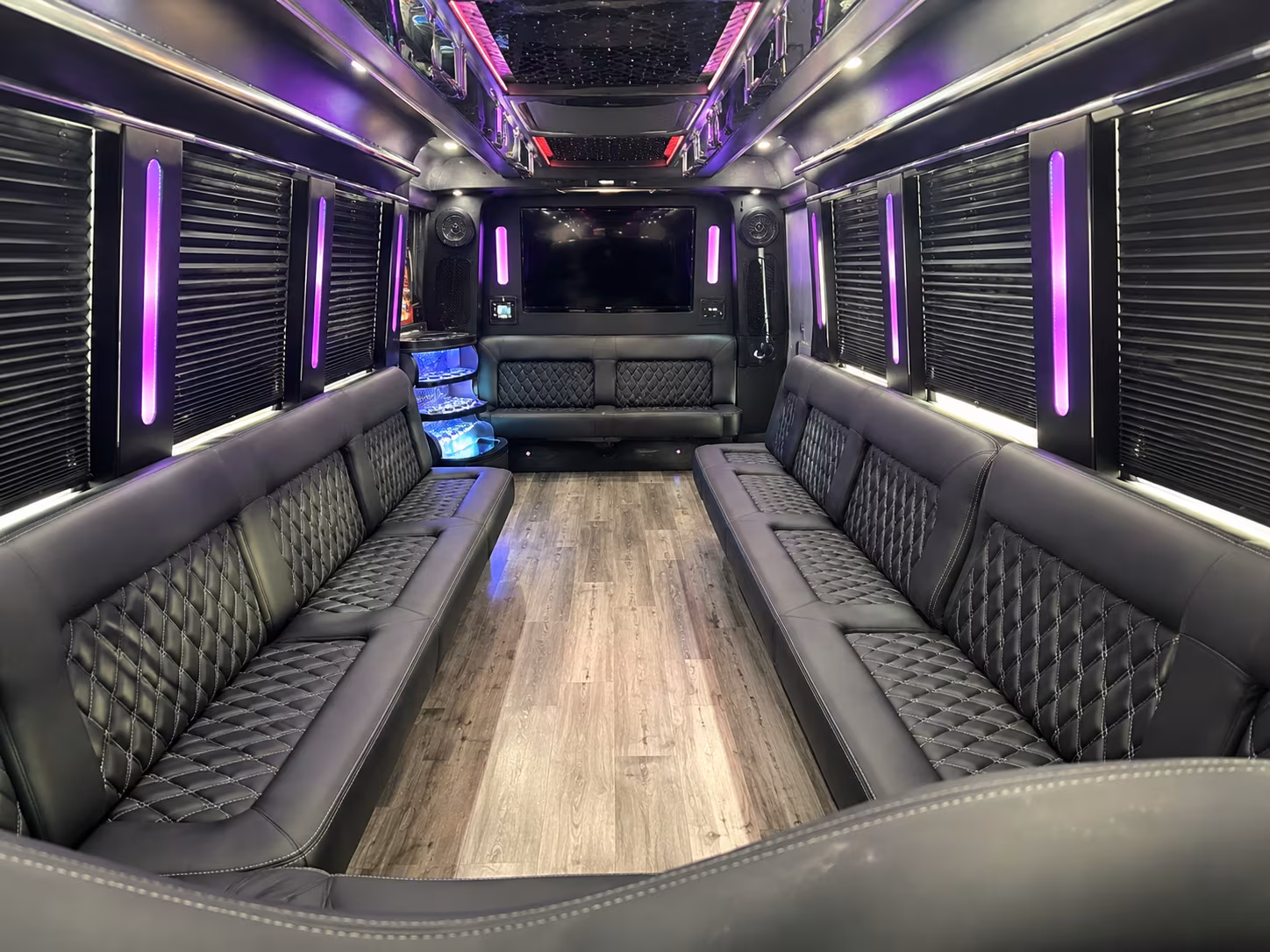 Washington Prom & Homecoming Transportation onboard seating