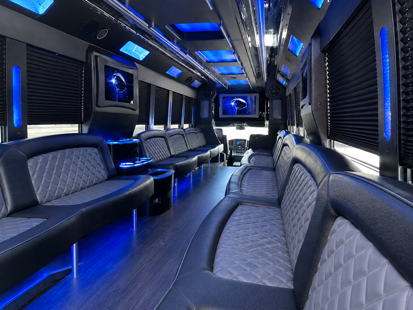 Washington Prom & Homecoming Transportation party bus exterior