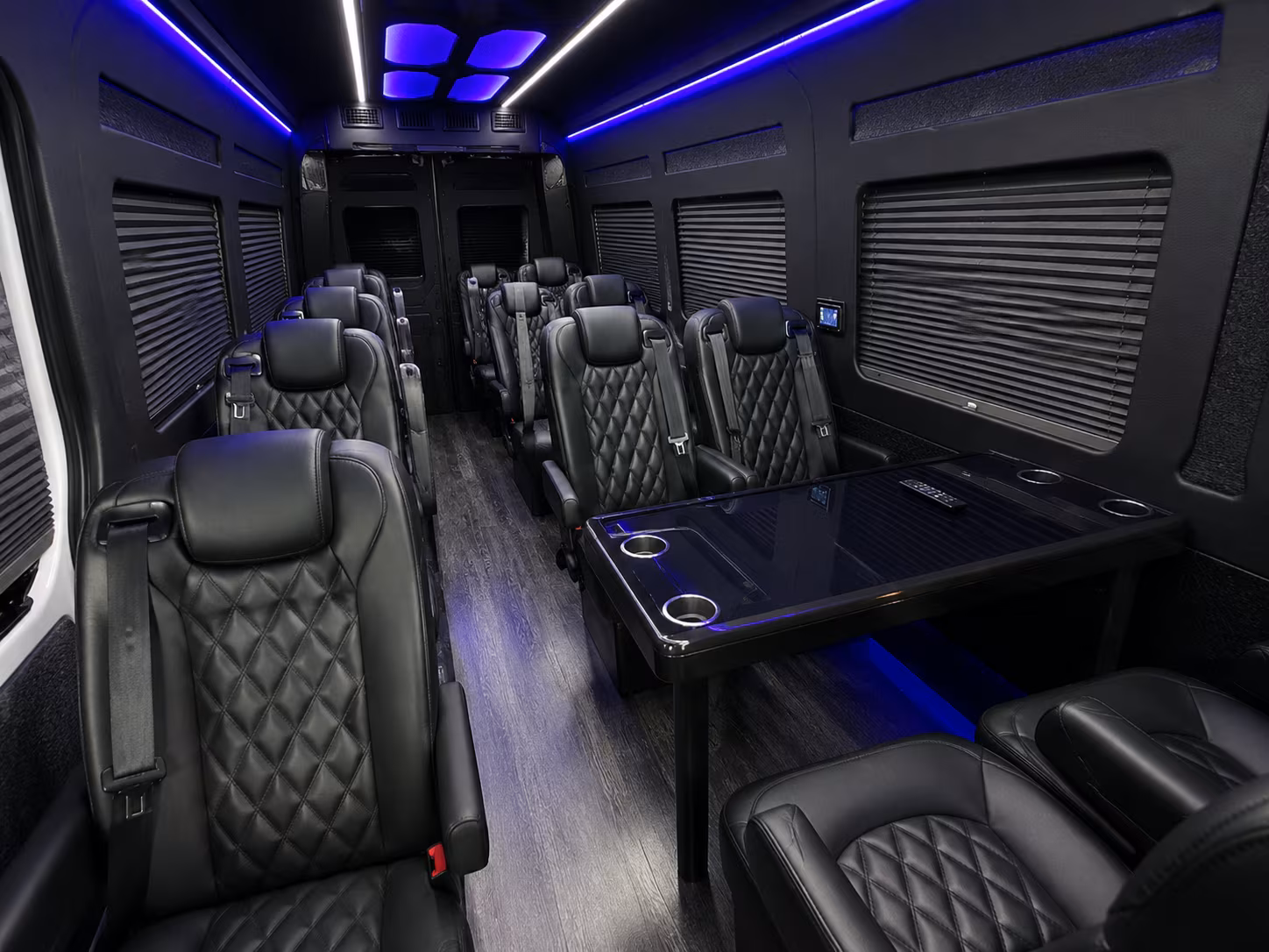 Washington School Event Transportation party bus exterior