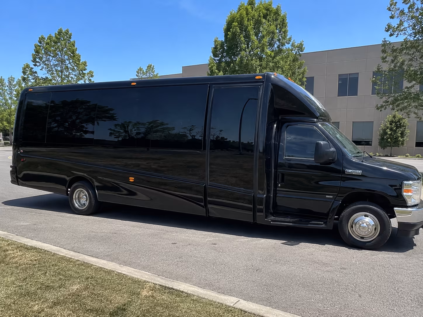 Washington Sporting Event Transportation party bus exterior