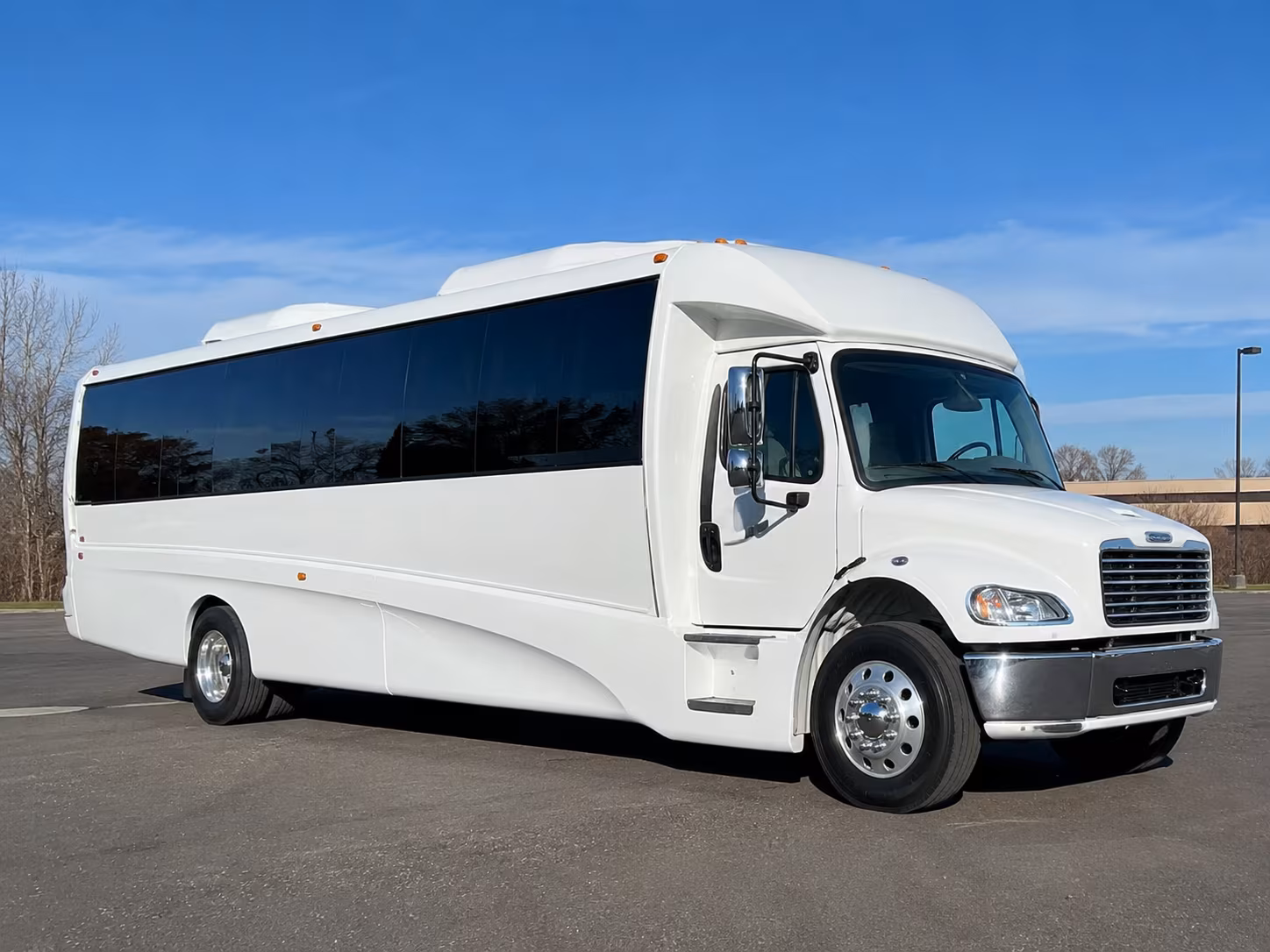 Washington Sporting Event Transportation party bus exterior