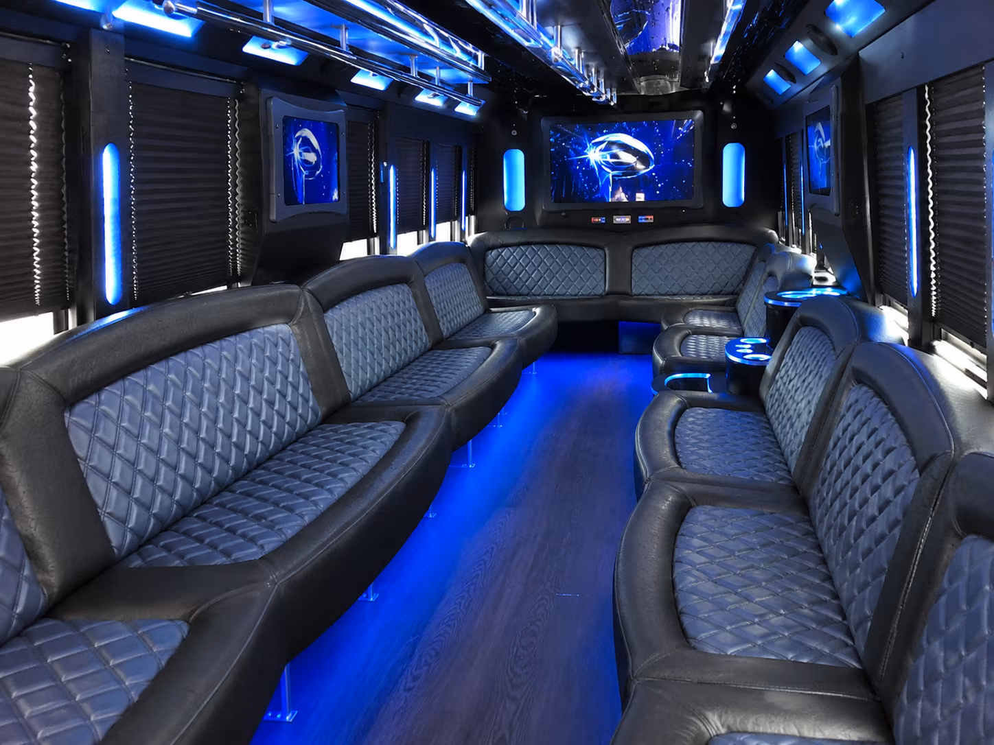 Washington Sporting Event Transportation party bus exterior