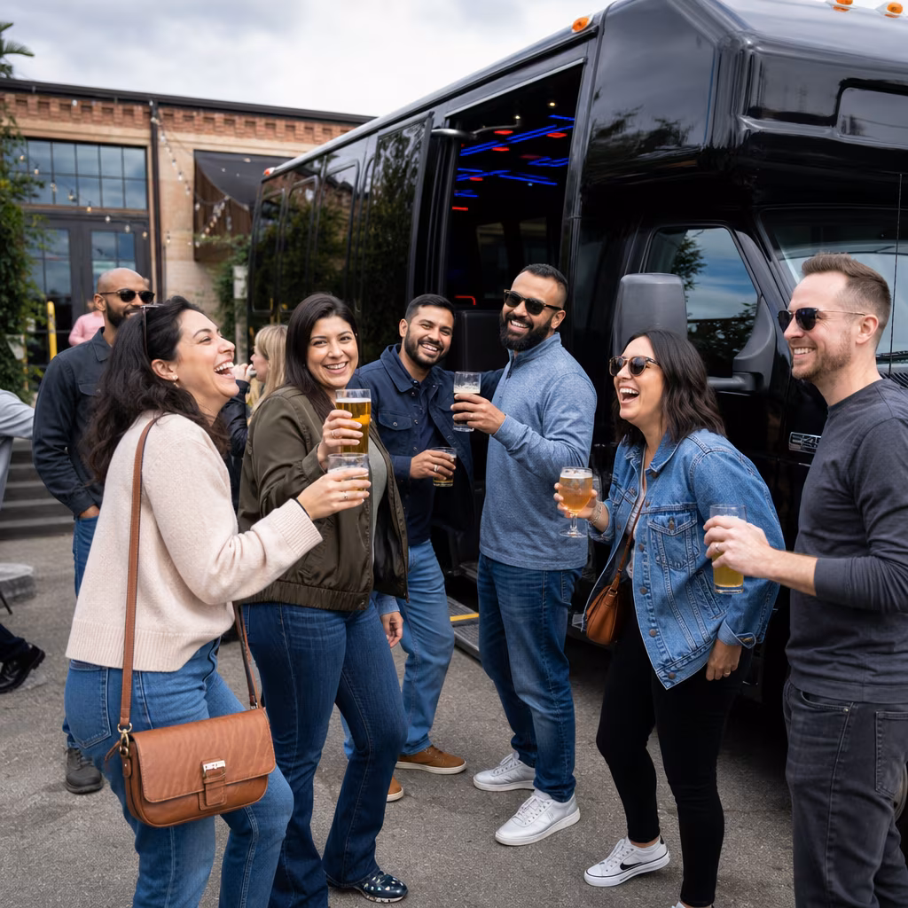 Washington Winery Tour & Pub Crawl Transportation